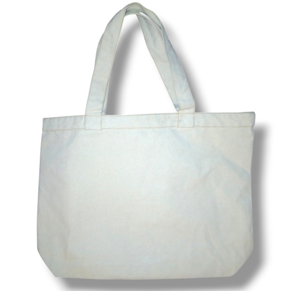 NWOT Sessun Large ReusableCanvas Shopper - Picture 2 of 3